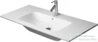 Duravit ME BY STARCK 1030x490 mm-es bútorral aláépíthető mosdó Wondergliss bevonattal, White Satin matt 23361032001