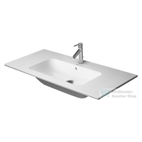 Duravit ME BY STARCK 1030x490 mm-es bútorral aláépíthető mosdó Wondergliss bevonattal, White Satin matt 23361032001