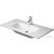 Duravit ME BY STARCK 1030x490 mm-es bútorral aláépíthető mosdó Wondergliss bevonattal, White Satin matt 23361032001