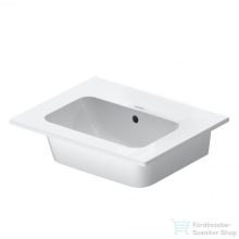   Duravit ME BY STARCK 53x43 cm-es bútorral aláépíthető mosdó csaplyuk nélkül, 2336530060