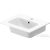 Duravit ME BY STARCK 53x43 cm-es bútorral aláépíthető mosdó, matt fehér 2336533200