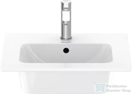 Duravit ME BY STARCK 53x43 cm-es bútorral aláépíthető mosdó, matt fehér 2336533200