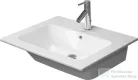 Duravit ME BY STARCK 63x49 cm-es bútorral aláépíthető mosdó,White Satin Matt 2336633200