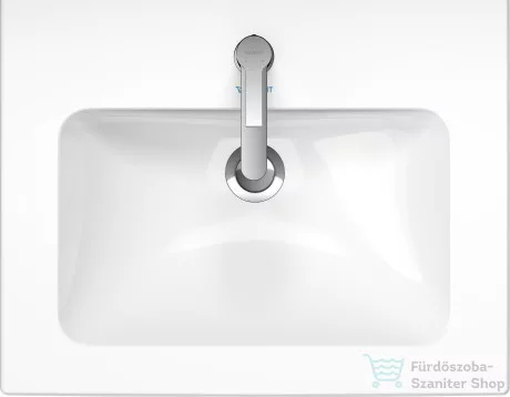 Duravit ME BY STARCK 63x49 cm-es bútorral aláépíthető mosdó,White Satin Matt 2336633200
