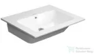 Duravit ME BY STARCK 63x49 cm mosdó csaplyuk nélkül,White Satin matt 2336633260