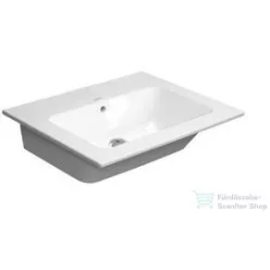   Duravit ME BY STARCK 63x49 cm mosdó csaplyuk nélkül,White Satin matt 2336633260