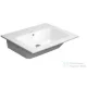 Duravit ME BY STARCK 63x49 cm mosdó csaplyuk nélkül,Wondergliss bevonattal,White Satin matt 23366332601
