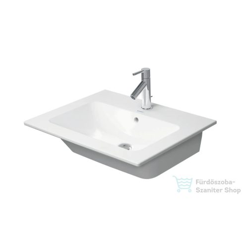 Duravit ME BY STARCK 63x49 cm-es beépíthető mosdó, fehér 233663AA00