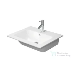   Duravit ME BY STARCK 63x49 cm-es beépíthető mosdó, matt fehér 233663AC00