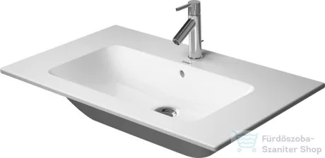 Duravit ME BY STARCK 83x49 cm-es mosdó, matt fehér 2336833200