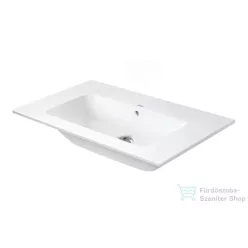   Duravit ME BY STARCK 83x49 cm-es mosdó csaplyuk nélkül, matt fehér 2336833260