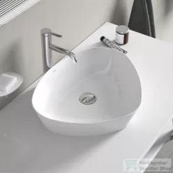   Duravit CAPE COD 500x405 mm-es ráültethető mosdó Wondergliss bevonattal,fehér 23395000001