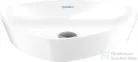 Duravit CAPE COD 500x405 mm-es ráültethető mosdó Wondergliss bevonattal,fehér 23395000001