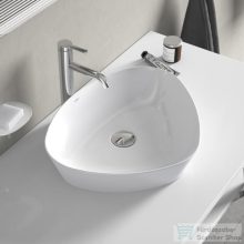   Duravit CAPE COD 500x405 mm-es ráültethető mosdó Wondergliss bevonattal,fehér/szatén fehér matt 23395026001