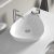 Duravit CAPE COD 500x405 mm-es ráültethető mosdó Wondergliss bevonattal,szatén fehér matt 23395032001