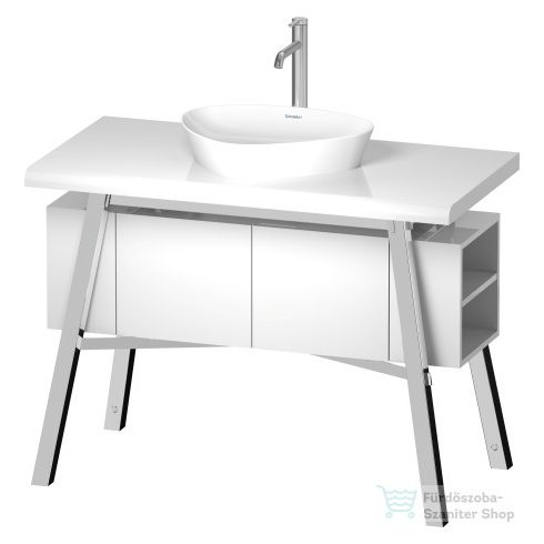 Duravit CAPE COD 500x405 mm-es ráültethető mosdó Wondergliss bevonattal,szatén fehér matt 23395032001
