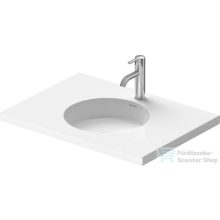   Duravit CAPE COD 700x500 mm-es bútorral aláépíthető mosdó CC9535 bútorhoz,2339700000