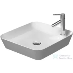   Duravit CAPE COD 460x460 mm-es ráültethető mosdó Wondergliss bevonattal,fehér 23404600001