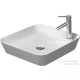 Duravit CAPE COD 460x460 mm-es ráültethető mosdó Wondergliss bevonattal,fehér 23404600001