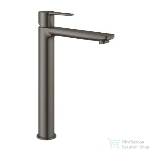 Grohe LINEARE XL magasított mosdó csaptelep leeresztő nélkül,Brushed Hard Graphite 23405AL1