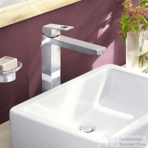Grohe EUROCUBE egykaros mosdócsaptelep XL-Size króm 23406000