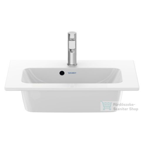 Duravit ME BY STARCK 63x40 cm bútorral aláépíthető mosdó Wondergliss bevonattal,23426300001