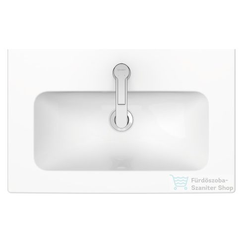 Duravit ME BY STARCK 63x40 cm bútorral aláépíthető mosdó Wondergliss bevonattal,23426300001