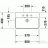 Duravit ME by Starck 63x40 cm bútorral aláépíthető mosdó compact 2342630000 ( 234263 )