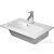 Duravit ME BY STARCK 63x40 cm bútorral aláépíthető mosdó Wondergliss bevonattal,White Satin matt,23426332001