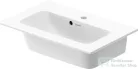 Duravit ME BY STARCK 63x40 cm bútorral aláépíthető mosdó Wondergliss bevonattal,White Satin matt,23426332001