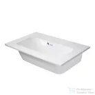 Duravit ME BY STARCK 63x40 cm bútorral aláépíthető mosdó csaplyuk nélkül,White Satin matt,Wondergliss bevonattal,23426332601