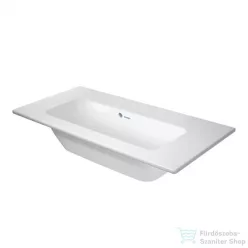   Duravit ME BY STARCK 83x40 cm-es bútorral aláépíthető mosdó csaplyuk nélkül,Wondergliss bevonattal,23428300601