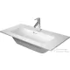 Duravit ME BY STARCK 83x40 cm-es bútorral aláépíthető mosdó,White Satin matt,2342833200