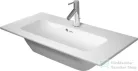 Duravit ME BY STARCK 83x40 cm-es bútorral aláépíthető mosdó,Wondergliss bevonattal,White Satin matt,23428332001