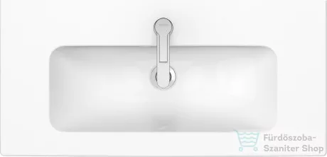 Duravit ME BY STARCK 83x40 cm-es bútorral aláépíthető mosdó,White Satin matt,2342833200