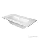 Duravit ME BY STARCK 83x40 cm-es bútorral aláépíthető mosdó csaplyuk nélkül,Wondergliss bevonattal,White Satin matt,23428332601