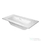 Duravit ME BY STARCK 83x40 cm-es bútorral aláépíthető mosdó csaplyuk nélkül,Wondergliss bevonattal,White Satin matt,23428332601