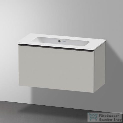 Duravit ME BY STARCK 83x40 cm-es bútorral aláépíthető mosdó csaplyuk nélkül,Wondergliss bevonattal,White Satin matt,23428332601