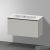 Duravit ME BY STARCK 83x40 cm-es bútorral aláépíthető mosdó csaplyuk nélkül,Wondergliss bevonattal,White Satin matt,23428332601
