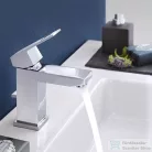 Grohe EUROCUBE mosdó csaptelep, M-Size, automata leeresztővel, króm 23445000