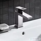 Grohe EUROCUBE mosdó csaptelep, M-Size, automata leeresztővel, króm 23445000