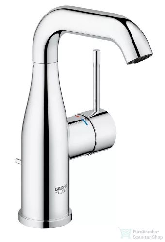 Grohe ESSENCE mosdó csaptelep, M-Size, automata leeresztővel, króm 23462001