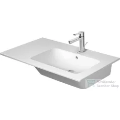   Duravit ME BY STARCK 830x490 mm-es bútorral aláépíthető mosdó jobb oldali medencével,Wondergliss bevonattal 23468300001