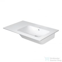   Duravit ME BY STARCK 830x490 mm-es bútorral aláépíthető csaplyuk nélküli mosdó jobb oldali medencével,2346830060