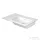 Duravit ME BY STARCK 830x490 mm-es bútorral aláépíthető csaplyuk nélküli mosdó jobb oldali medencével,Wondergliss bevonattal 23468300601