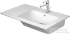Duravit ME BY STARCK 830x490 mm-es bútorral aláépíthető mosdó jobb oldali medencével,White Satin matt 2346833200