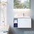 Duravit ME BY STARCK 830x490 mm-es bútorral aláépíthető mosdó jobb oldali medencével,White Satin matt 2346833200