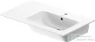 Duravit ME BY STARCK 830x490 mm-es bútorral aláépíthető mosdó jobb oldali medencével,White Satin matt 2346833200