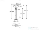 Grohe Essence New egykaros kádcsaptelep szabadonálló kádhoz, hard graphite 23491A01