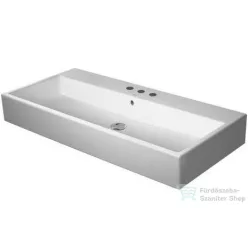   Duravit Vero Air 100x47 cm mosdó, csiszolt, három csaplyukkal 2350100025 ( 235010 )